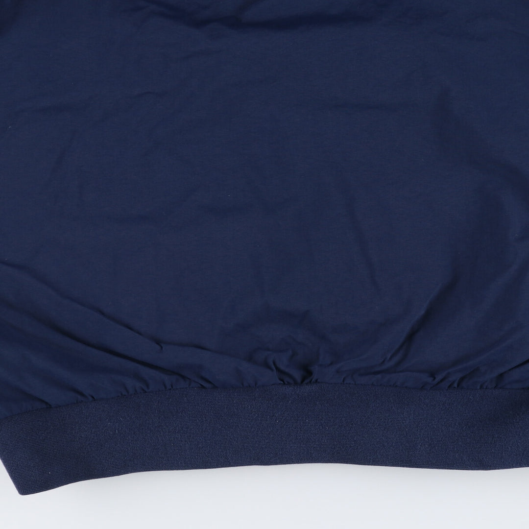 2000'S Nike Golf Half-Snap Nylon Pullover, Men's Size L Nylon navy blue type Vintage Second Hand