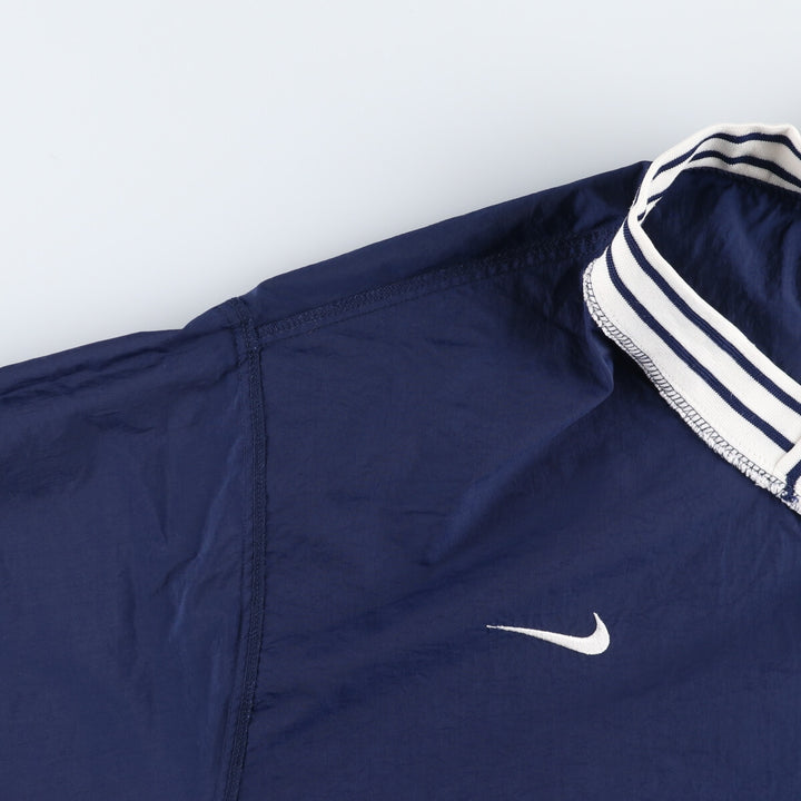 90'S Nike V-neck nylon pullover, men's XL size, vintage /eaa515829