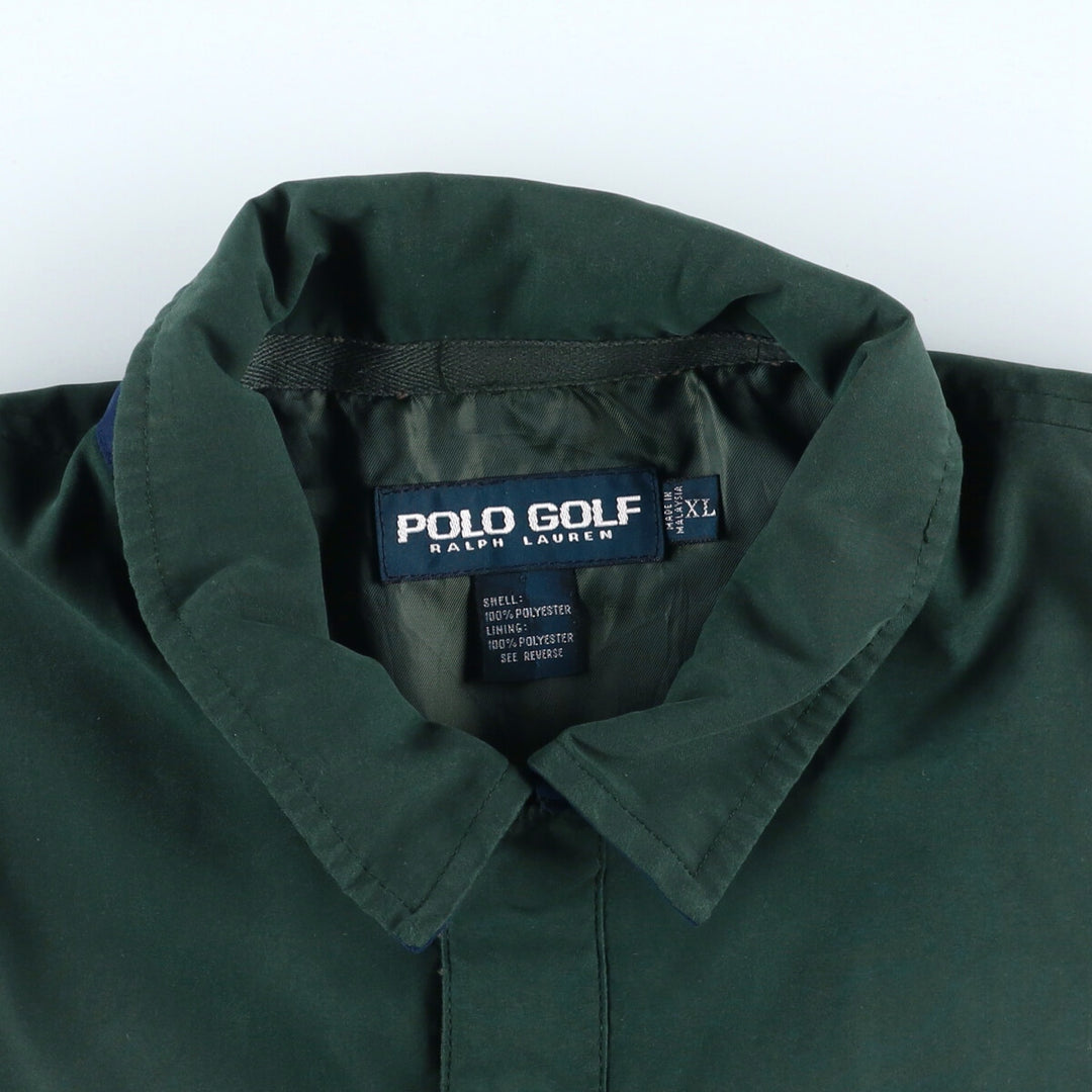 Ralph Lauren POLO GOLF Half Snap Collar Polo Golf Warm-up Pullover Men's XL /eaa515834