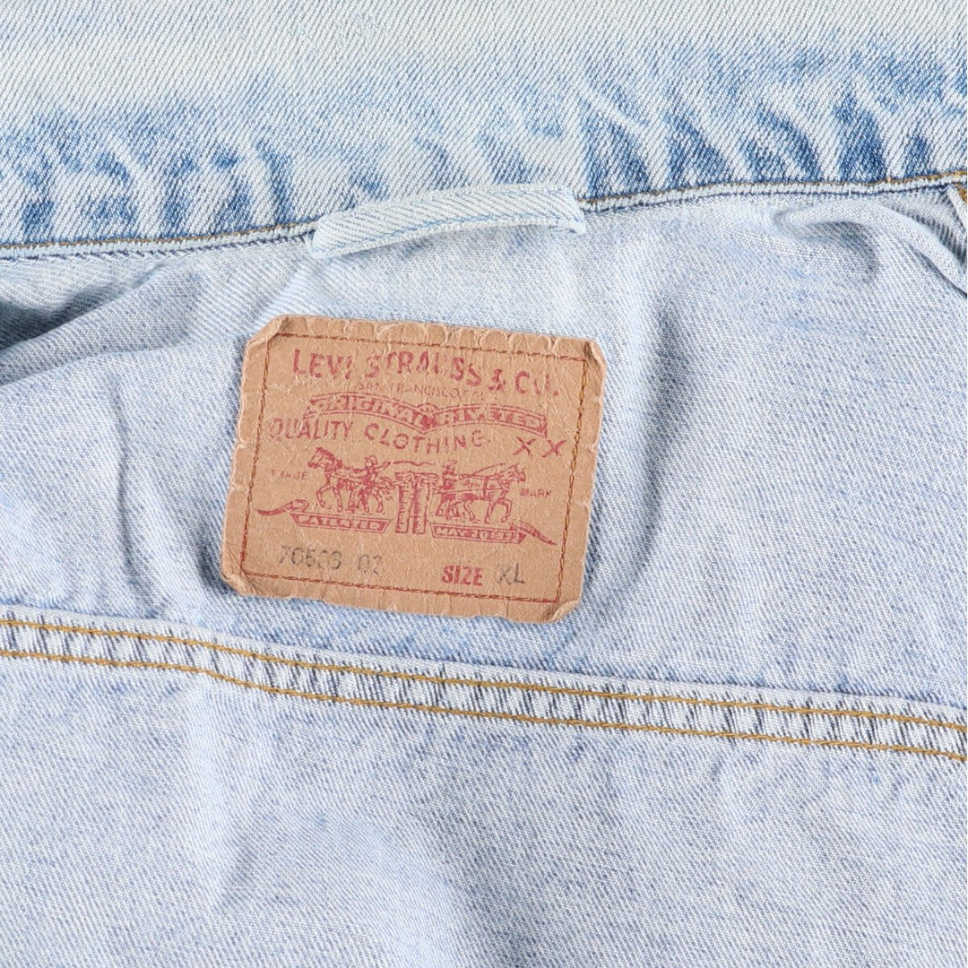 90'S Levi's 70503-02 Euro Model Denim Jacket, G-Jean, Men's XL equivalent, Vintage /eaa515838