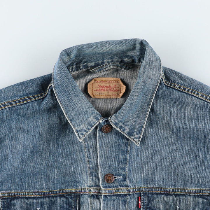 Levi's 70550 Euro Model Denim Jacket, G-Jean, Men's L size / eaa515860