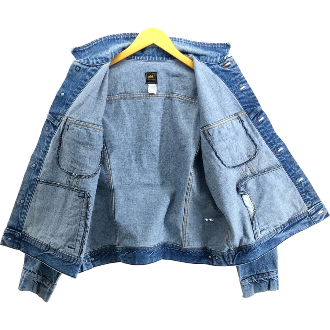 80s~90'S Lee Riders denim jacket, G-jacket, men's XL size, vintage /eaa515863
