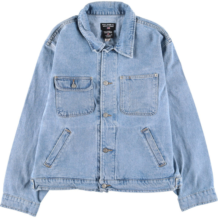 90'S Ralph Lauren POLO JEANS COMPANY denim jacket men's XL equivalent vintage / eaa515868