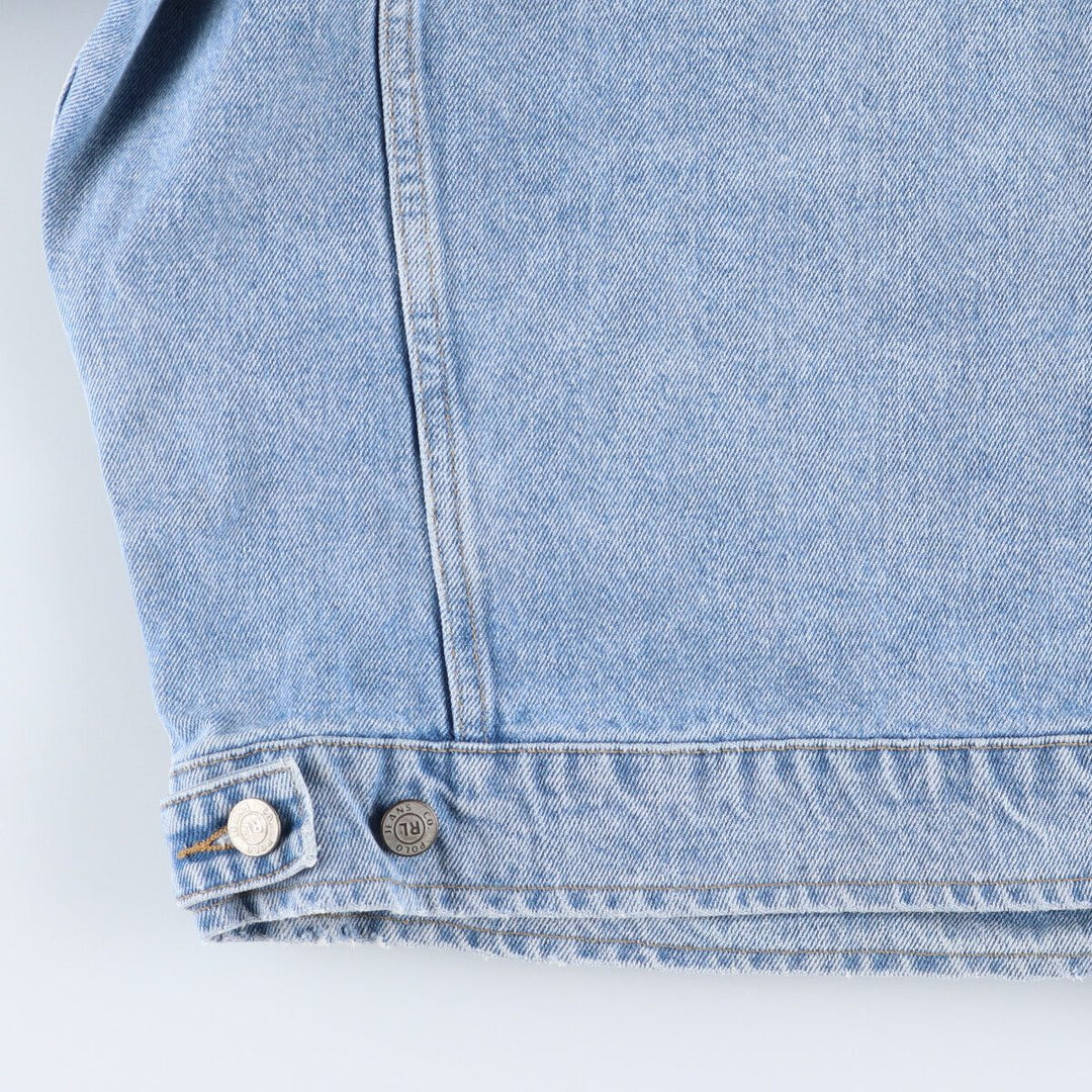 90'S Ralph Lauren POLO JEANS COMPANY denim jacket men's XL equivalent vintage / eaa515868