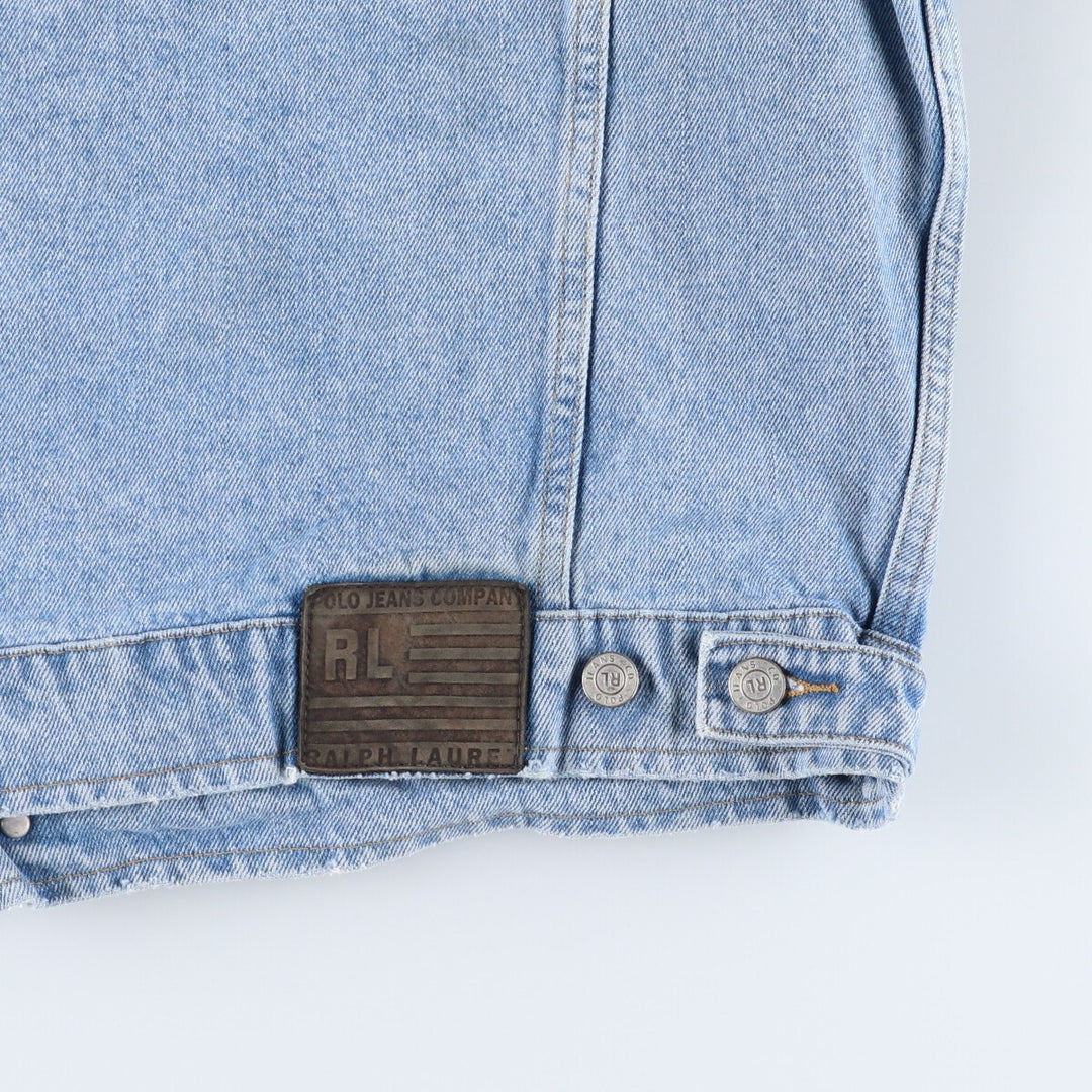 90'S Ralph Lauren POLO JEANS COMPANY denim jacket men's XL equivalent vintage / eaa515868