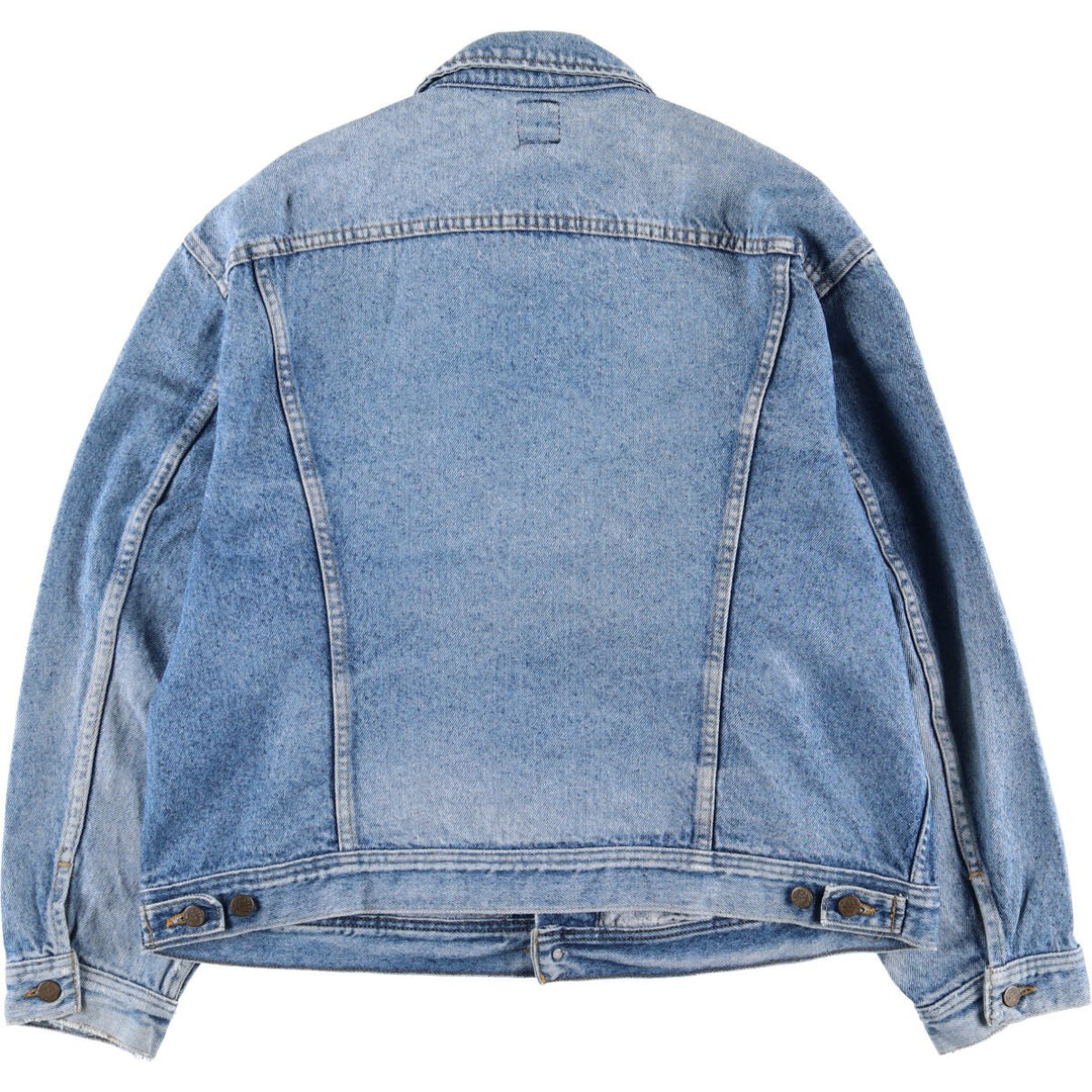 80'S Lee Black Tag Denim Jacket G-Jean Men's XL Size Vintage /eaa515874