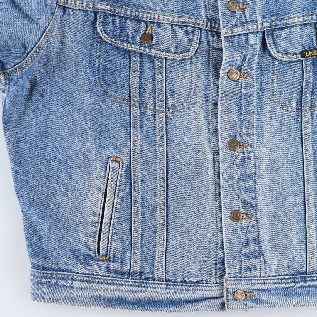 80'S Lee Black Tag Denim Jacket G-Jean Men's XL Size Vintage /eaa515874