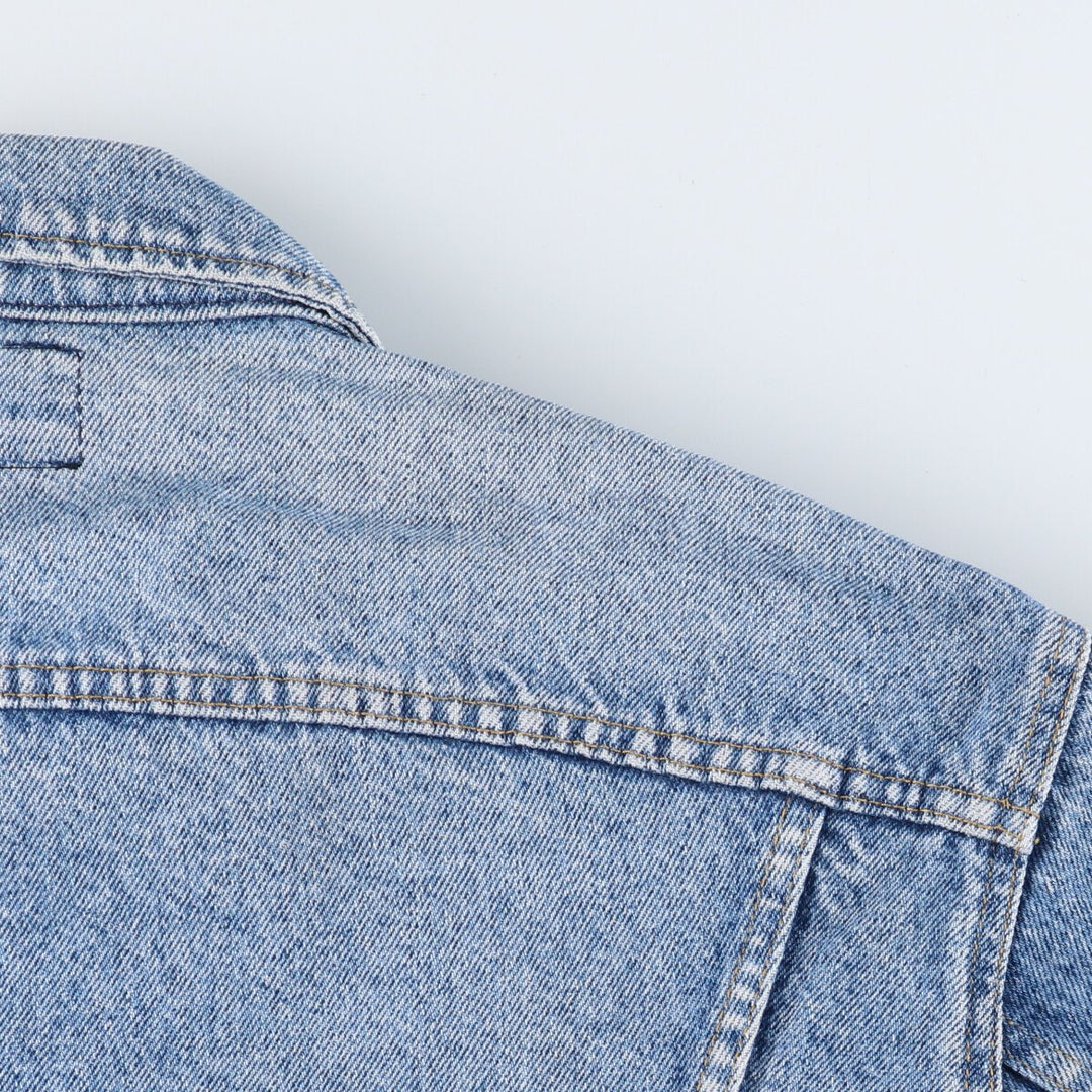 80'S Lee Black Tag Denim Jacket G-Jean Men's XL Size Vintage /eaa515874