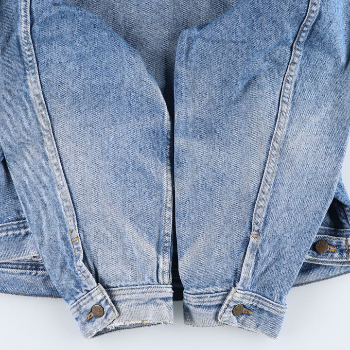 80'S Lee Black Tag Denim Jacket G-Jean Men's XL Size Vintage /eaa515874