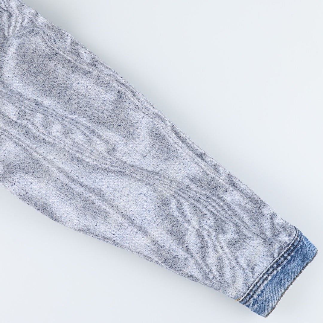 80'S Lee Black Tag Denim Jacket G-Jean Men's XL Size Vintage /eaa515874