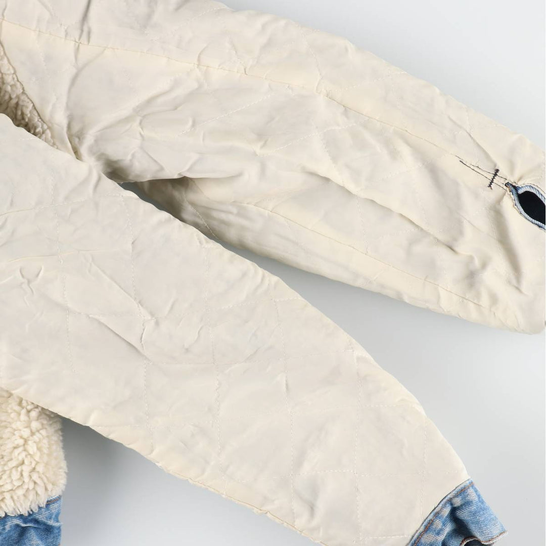 70'S Levi's Denim Boa Jacket, Men's M Size, Vintage / eaa515891