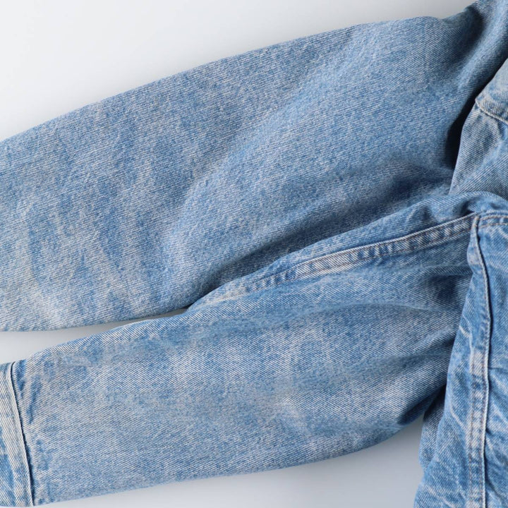 70'S Levi's Denim Boa Jacket, Men's M Size, Vintage / eaa515891