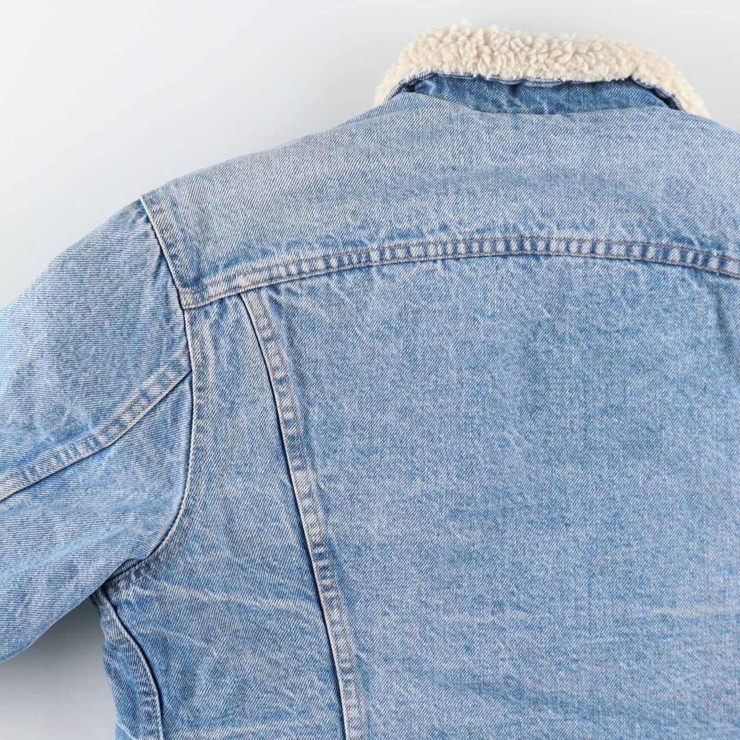 70'S Levi's Denim Boa Jacket, Men's M Size, Vintage / eaa515891