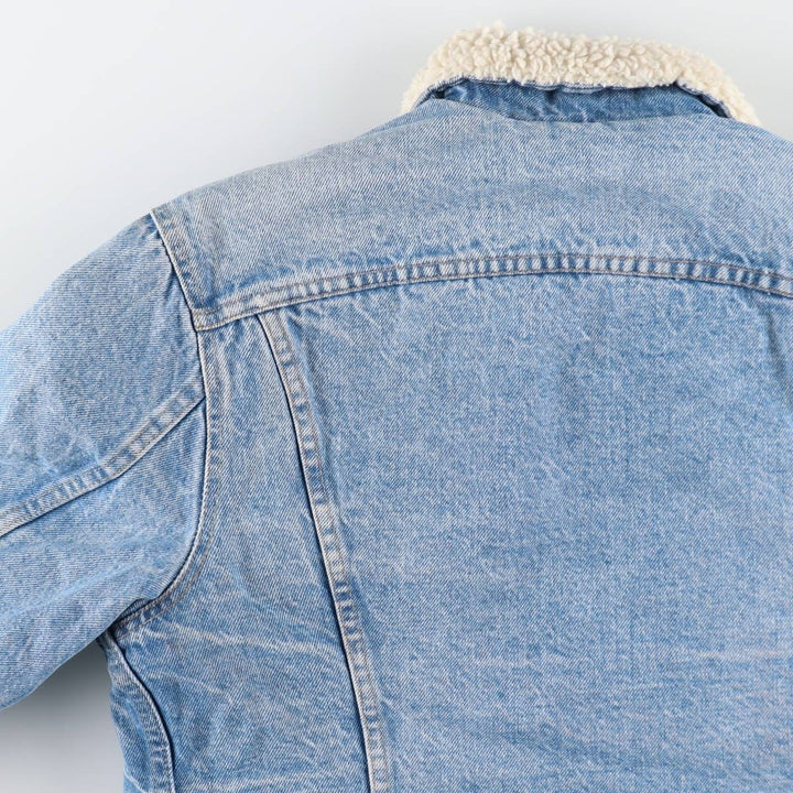 70'S Levi's Denim Boa Jacket, Men's M Size, Vintage / eaa515891