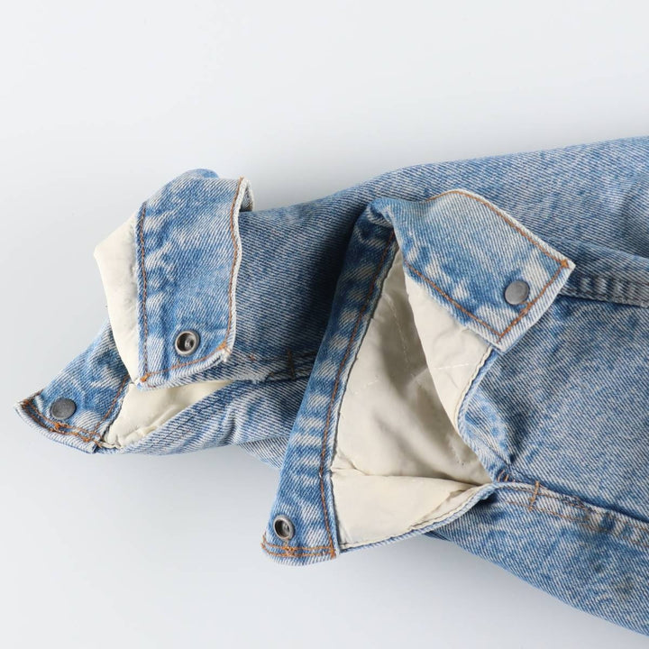 70'S Levi's Denim Boa Jacket, Men's M Size, Vintage / eaa515891