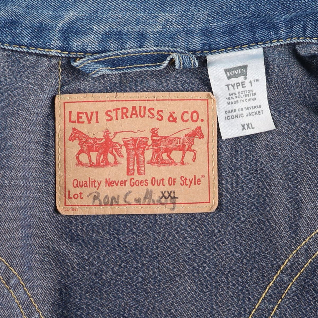 00'S Levi's TYPE1 denim jacket, men's size XXL / eaa515897