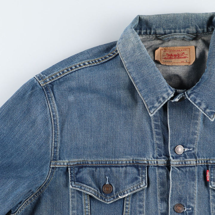 Levi's 70550-04 Euro Model Denim Jacket, G-Jean, Men's L size / eaa515899