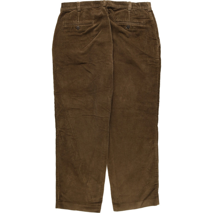 90'S JOS.A.BANK Vintage Corduroy Pants, Men's Size 36 cotton brown type Vintage Second Hand