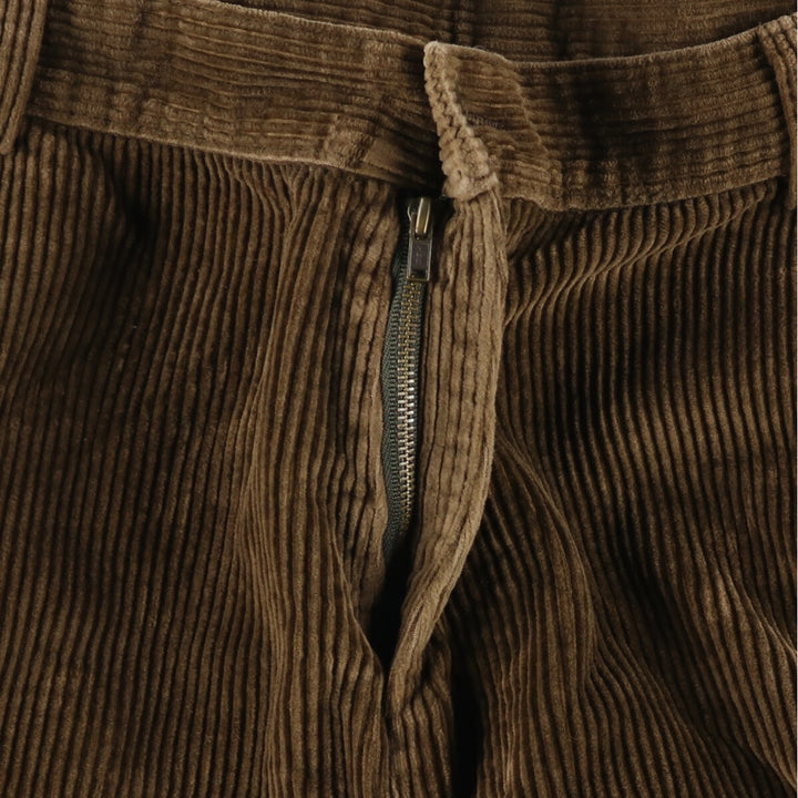 90'S JOS.A.BANK Vintage Corduroy Pants, Men's Size 36 cotton brown type Vintage Second Hand