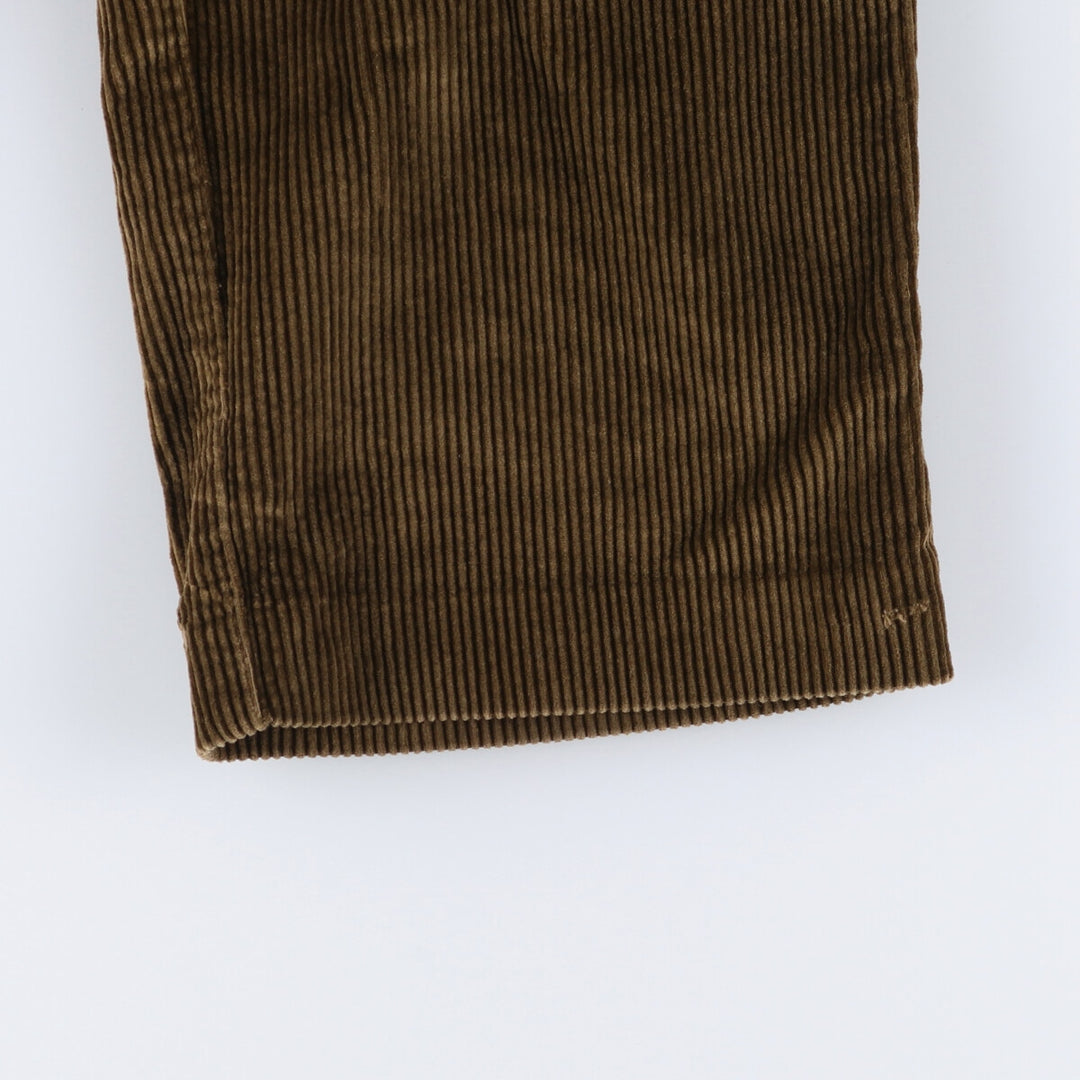 90'S JOS.A.BANK Vintage Corduroy Pants, Men's Size 36 cotton brown type Vintage Second Hand