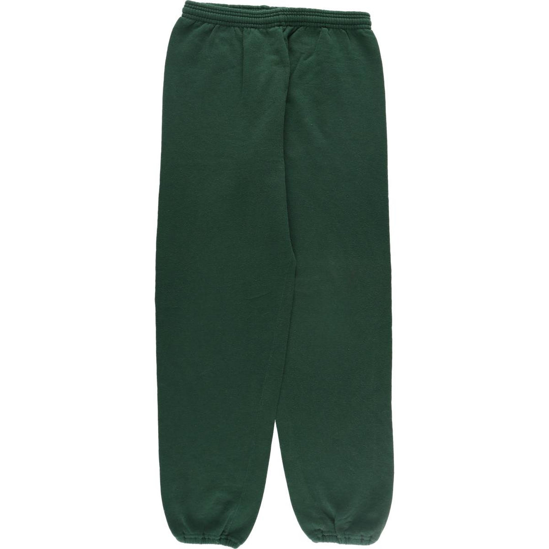 90'S Jerzees sweatpants, made in the USA, men's size L, vintage cotton green type Vintage Second Hand