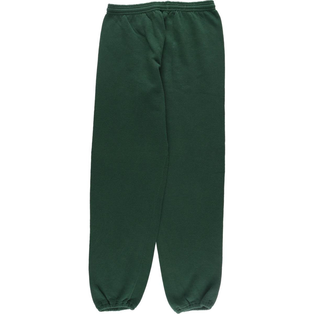 90'S Jerzees sweatpants, made in the USA, men's size L, vintage cotton green type Vintage Second Hand
