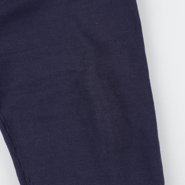 90'S Russell sweatpants, made in USA, men's XL size, vintage polyester navy blue type Vintage Second Hand