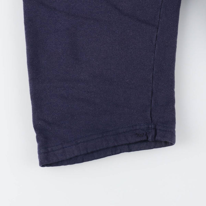 90'S Russell sweatpants, made in USA, men's XL size, vintage polyester navy blue type Vintage Second Hand