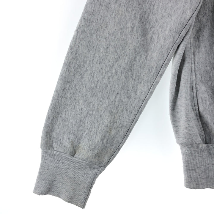 Vintage 90'S college sweatshirt, made in the USA, size L, men's polyester gray type Vintage Second Hand