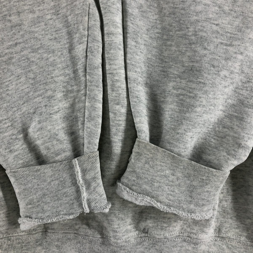 90'S Fruit of the Loom College Sweatshirt, Made in USA, Men's Size L, Vintage cotton gray type Vintage Second Hand