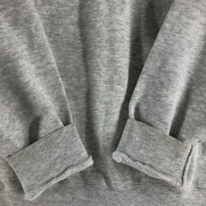 90'S Fruit of the Loom College Sweatshirt, Made in USA, Men's Size L, Vintage cotton gray type Vintage Second Hand