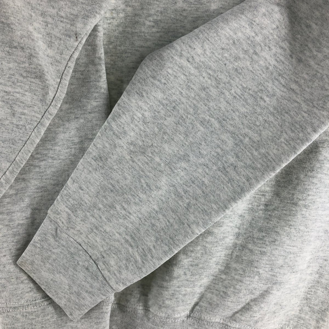 90'S Fruit of the Loom College Sweatshirt, Made in USA, Men's Size L, Vintage cotton gray type Vintage Second Hand