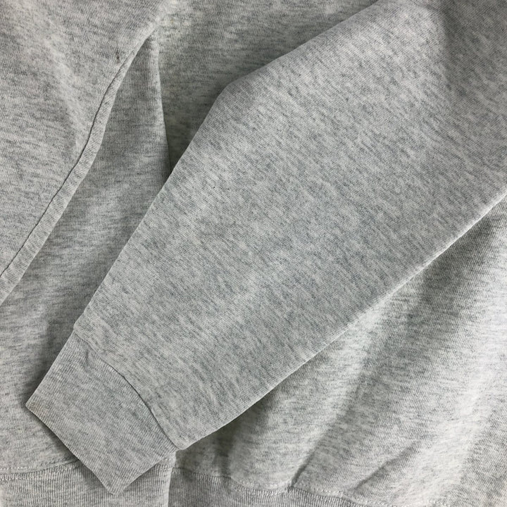 90'S Fruit of the Loom College Sweatshirt, Made in USA, Men's Size L, Vintage cotton gray type Vintage Second Hand