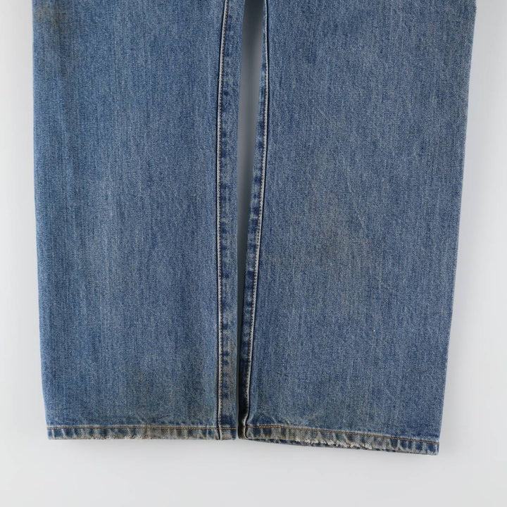 Levi's 501 straight denim pants for men, size W33 cotton blue type Vintage Second Hand