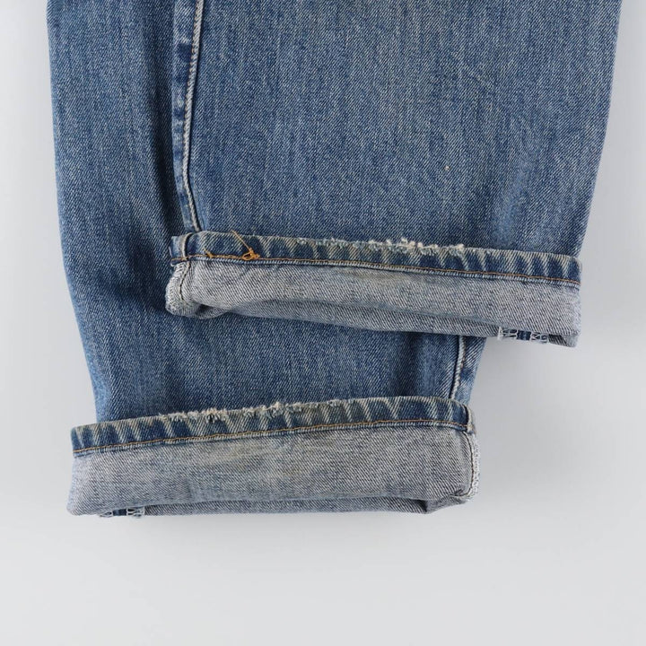 Levi's 501 straight denim pants for men, size W33 cotton blue type Vintage Second Hand