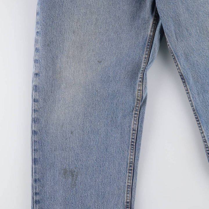 Levi's 550 tapered denim pants for men, size w35 cotton blue type Vintage Second Hand