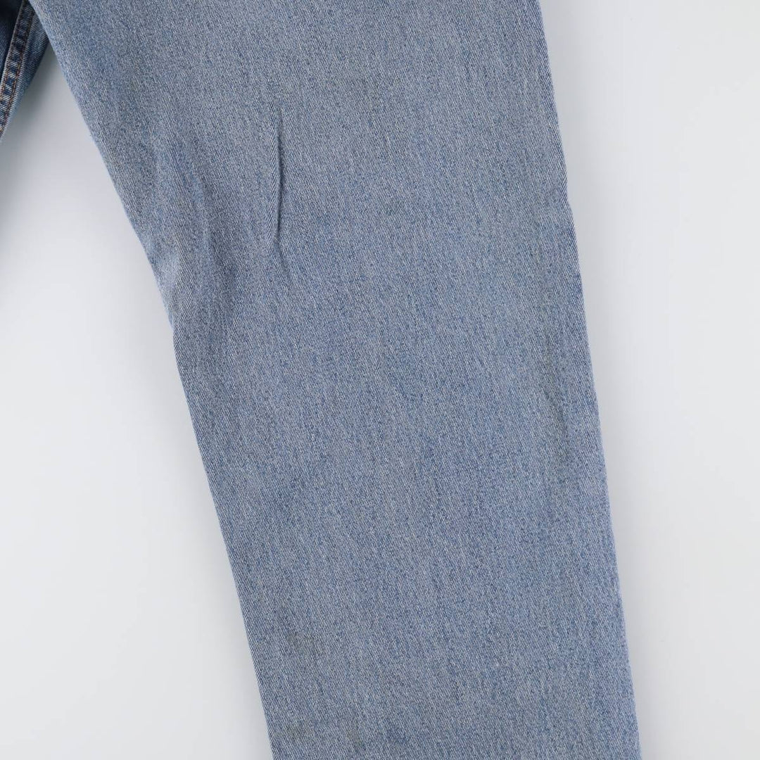 Levi's 550 tapered denim pants for men, size w35 cotton blue type Vintage Second Hand