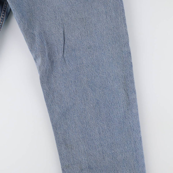 Levi's 550 tapered denim pants for men, size w35 cotton blue type Vintage Second Hand