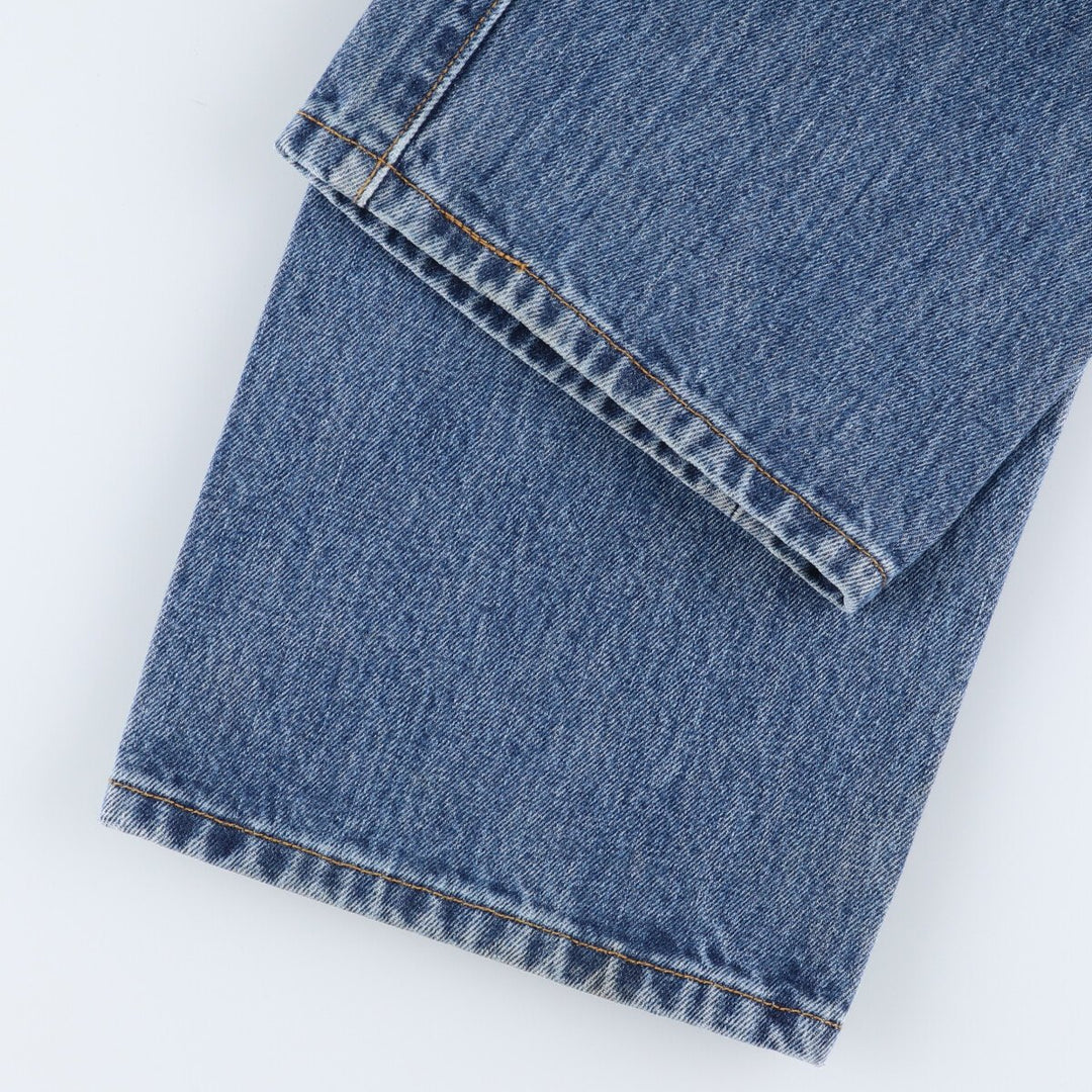 Levi's 501 straight denim pants for men, size W34 cotton blue type Vintage Second Hand