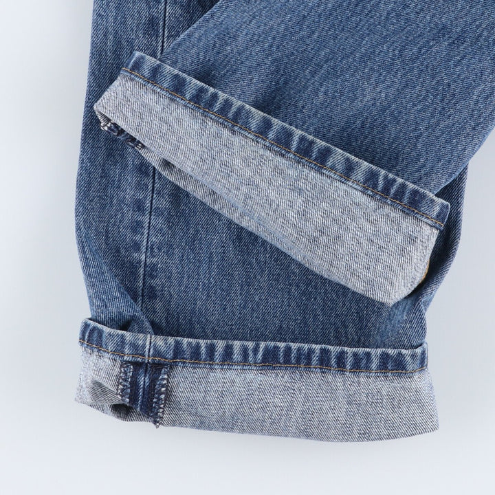 Levi's 501 straight denim pants for men, size W34 cotton blue type Vintage Second Hand
