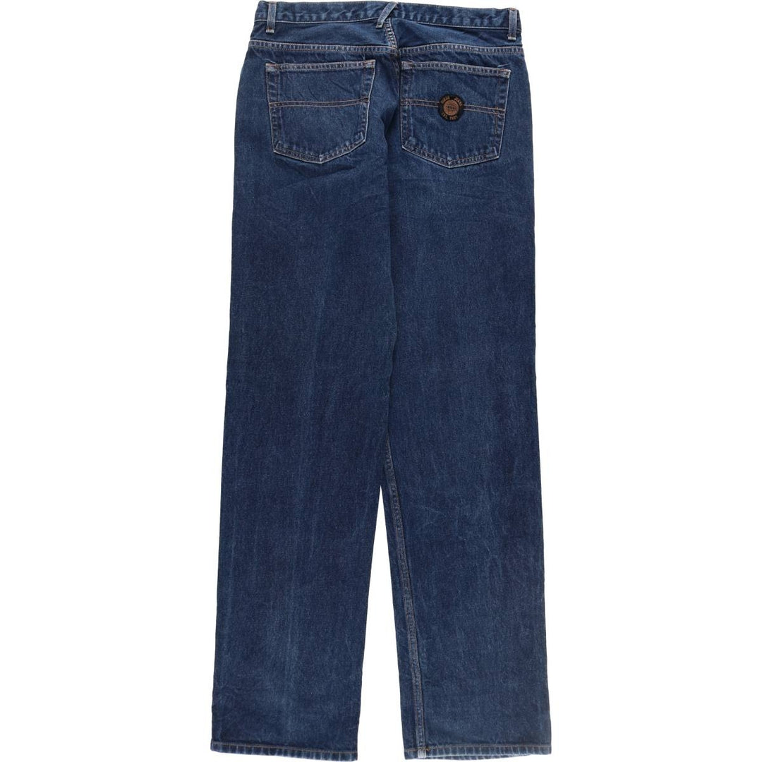 90'S Guess Jeans Straight Denim Pants, Made in USA, Men's, Size W33, Vintage cotton blue type Vintage Second Hand