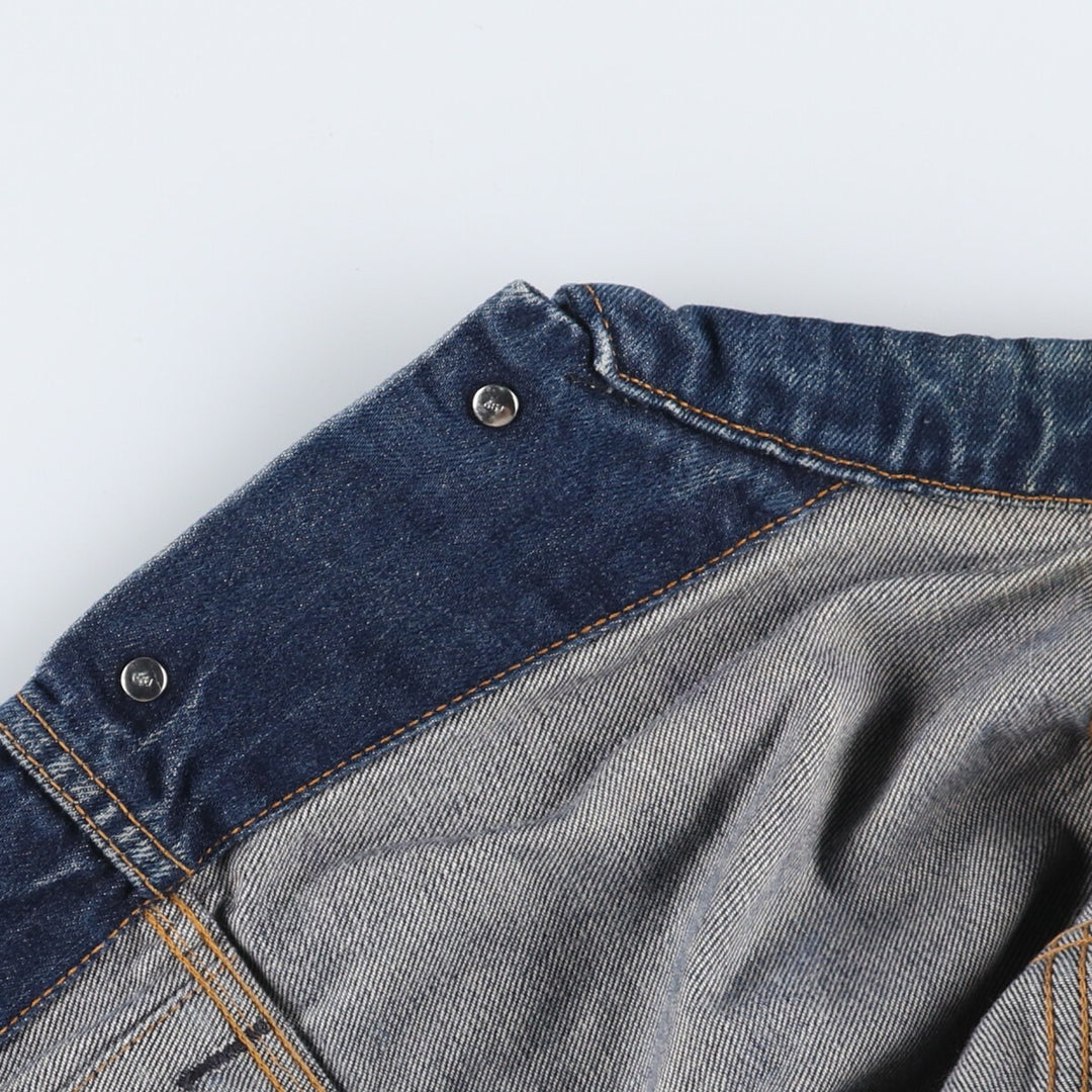 Dark navy blue Levi's 70550 04 Euro model denim jacket G-jacket Men's XL equivalent /eaa520248