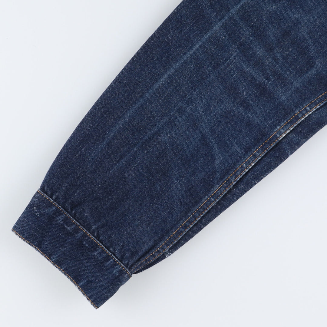 Dark navy blue Levi's 70550 04 Euro model denim jacket G-jacket Men's XL equivalent /eaa520248