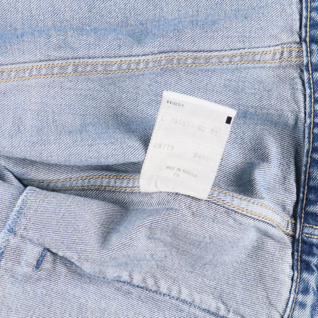 90'S Levi's 70503 02 Euro Model Denim Jacket, G-Jean, Men's L Size, Vintage /eaa520254