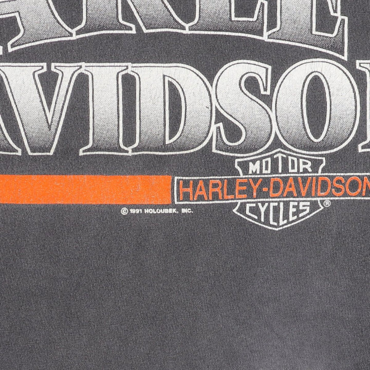 90'S Harley-Davidson Motorcycle Bike T-shirt Made in USA Men's XL Vintage /eaa520274