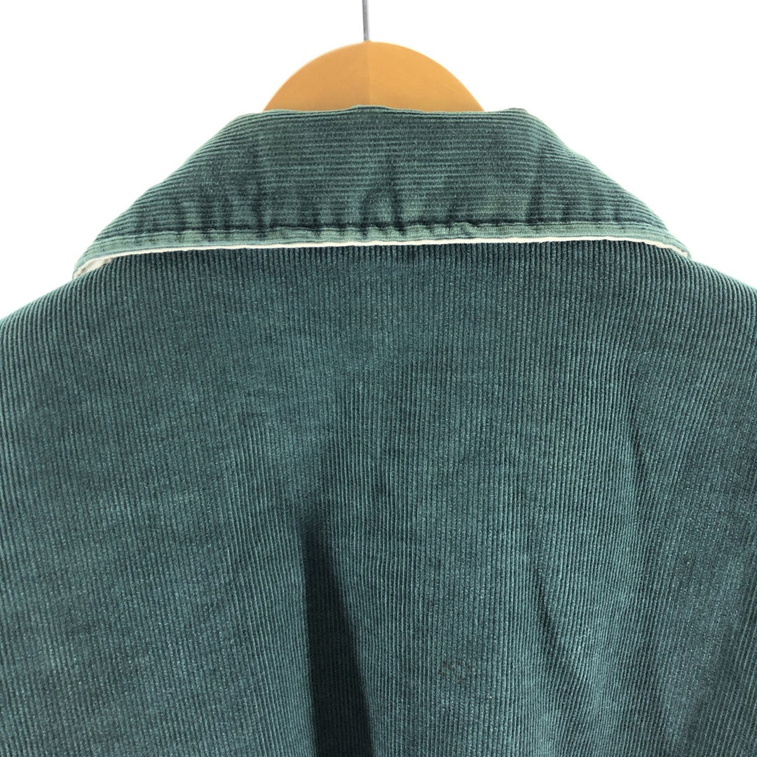 80s~90'S Rennoc Collared Corduroy Varsity Jacket Award Jacket Made in USA Men's L size /eaa520318
