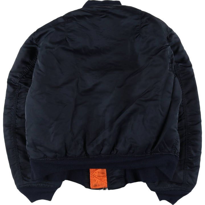 90'S Civilian Alpha MA-1 Type Military Flight Jacket Made in USA Men's XL Vintage /eaa520340