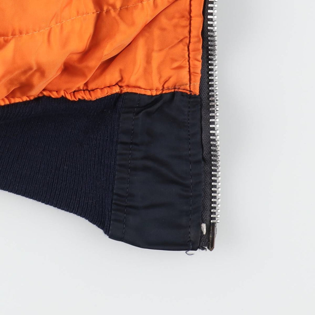 90'S Civilian Alpha MA-1 Type Military Flight Jacket Made in USA Men's XL Vintage /eaa520340