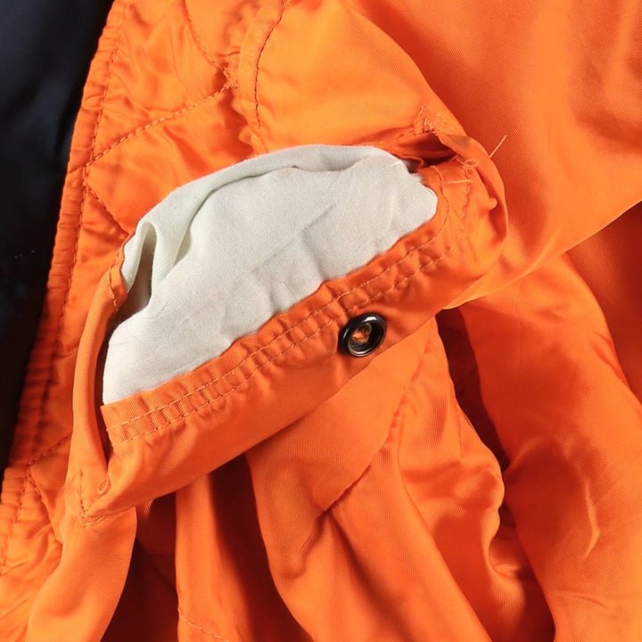 90'S Civilian Alpha MA-1 Type Military Flight Jacket Made in USA Men's XL Vintage /eaa520340