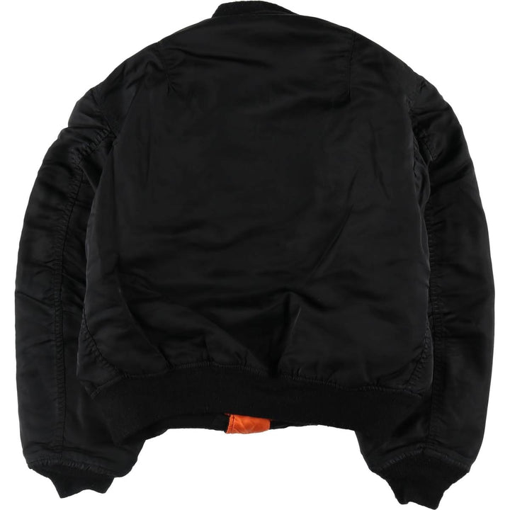 Civilian product Alpha ALPHA MA-1 type military flight jacket made in USA equivalent to men's M /eaa520341